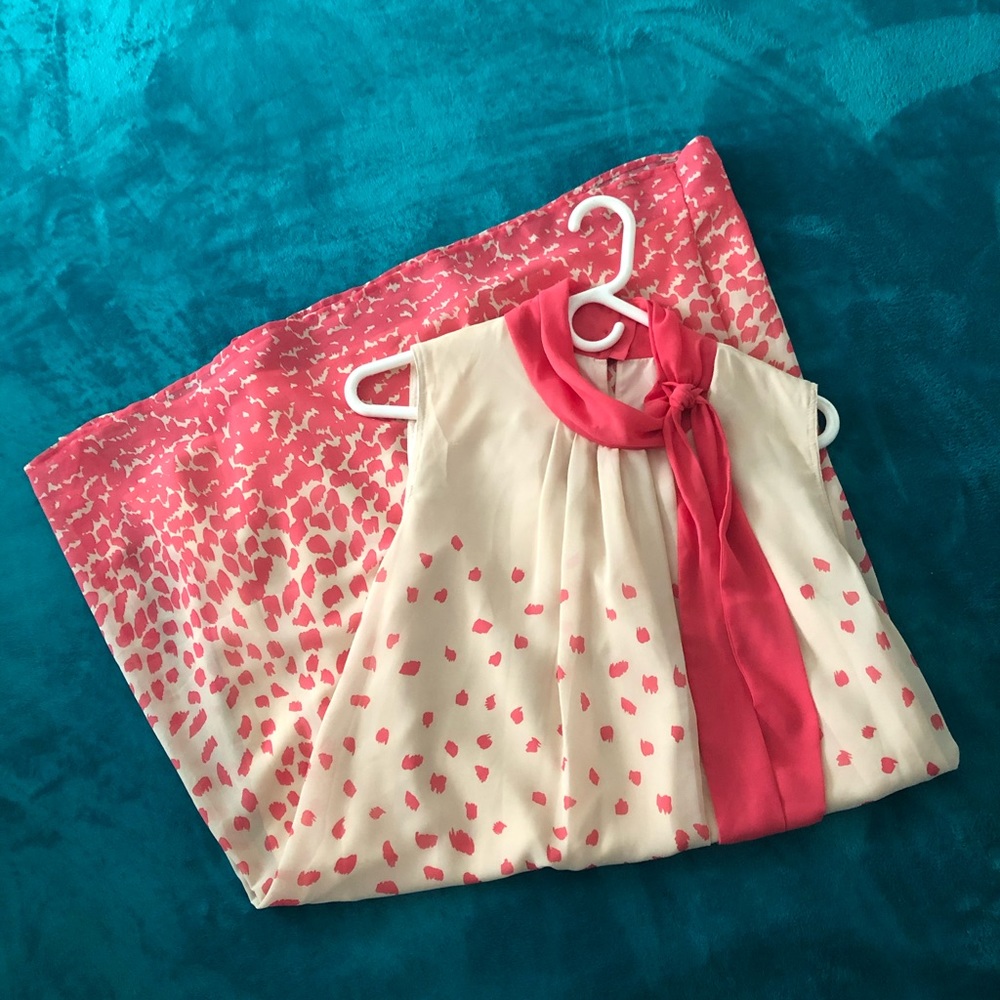 New NEW YORK AND COMPANY Sleeveless Dress, Pink Dress - Picture 9 of 16